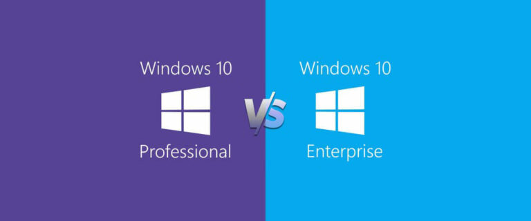 Windows 10 Professional vs Enterprise features
