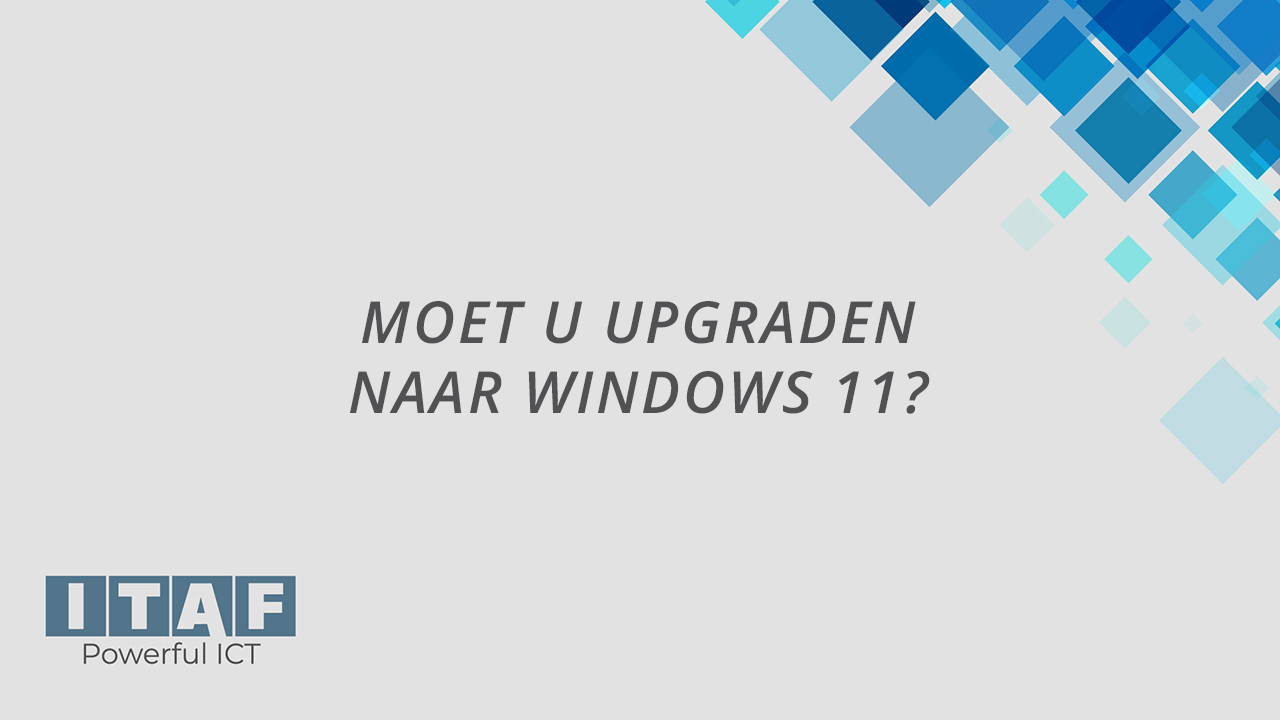 upgraden naar Windows 11
