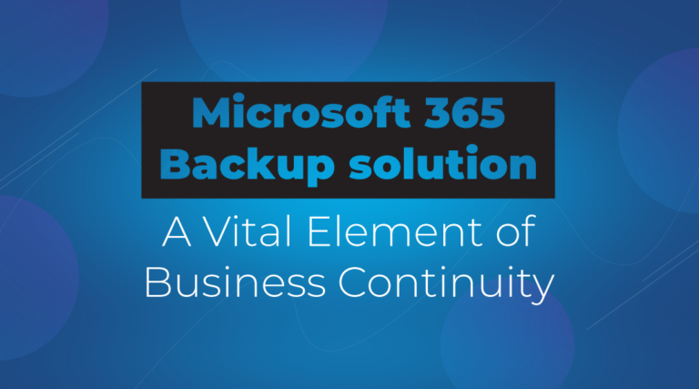 Microsoft 365 Backup solution