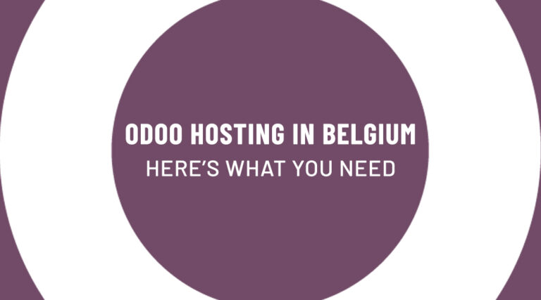 Odoo Hosting in Belgium