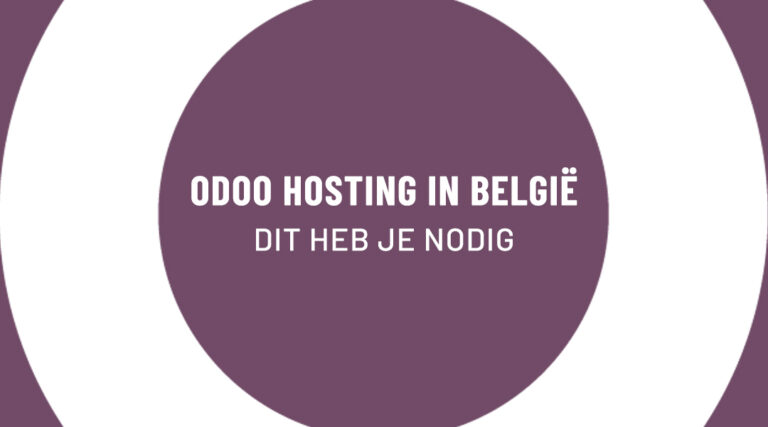 Odoo-hosting in België