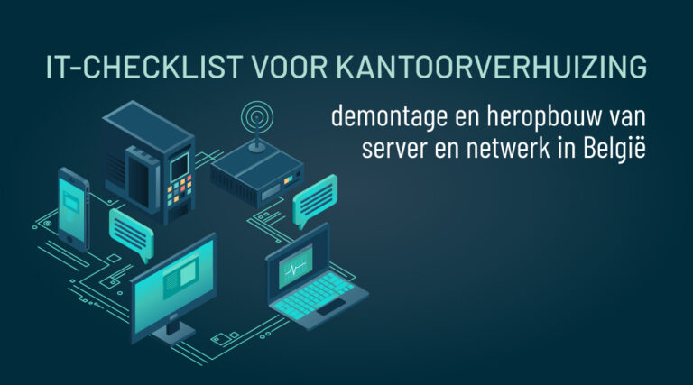 IT-checklist voor kantoorverhuizing