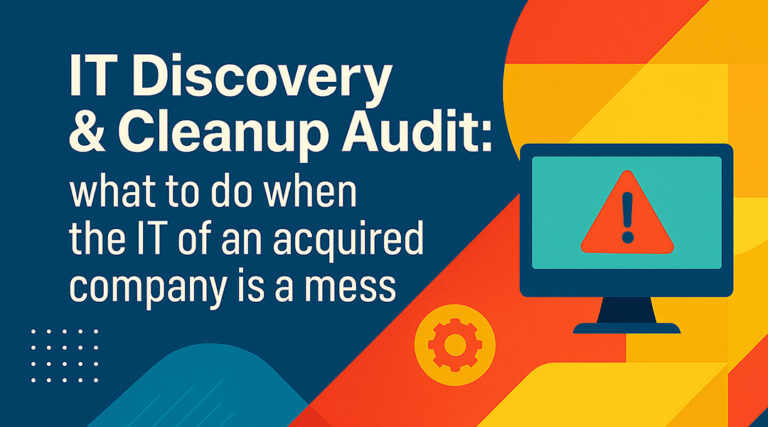 IT Discovery & Cleanup audit
